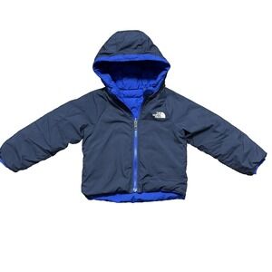 The North Face Reversible Jacket Boys Size 3 Blue